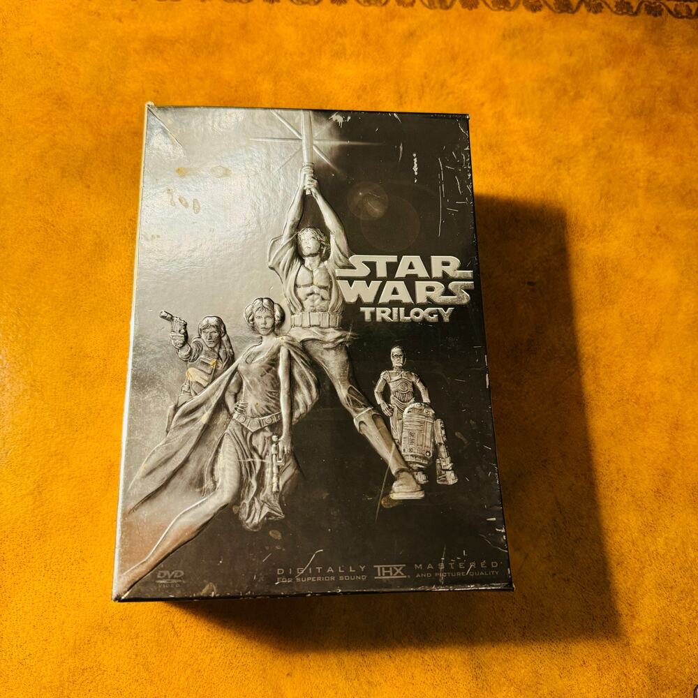 Star Wars Trilogy DVD 2004 4 Disc Box Set Full Screen) IV, V, VI, Bonus DVD